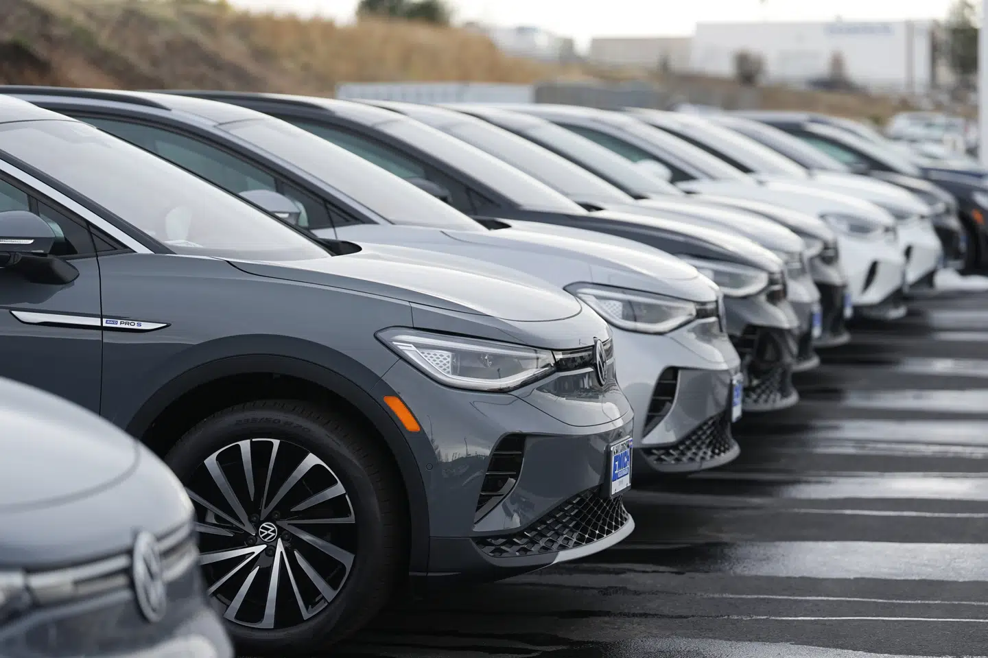 I juli var den mest populære bilmodel en Volkswagen ID. 4. Sammenlagt blev der indregistreret 11.517 biler ifølge Mobility Denmark. (Arkivfoto).