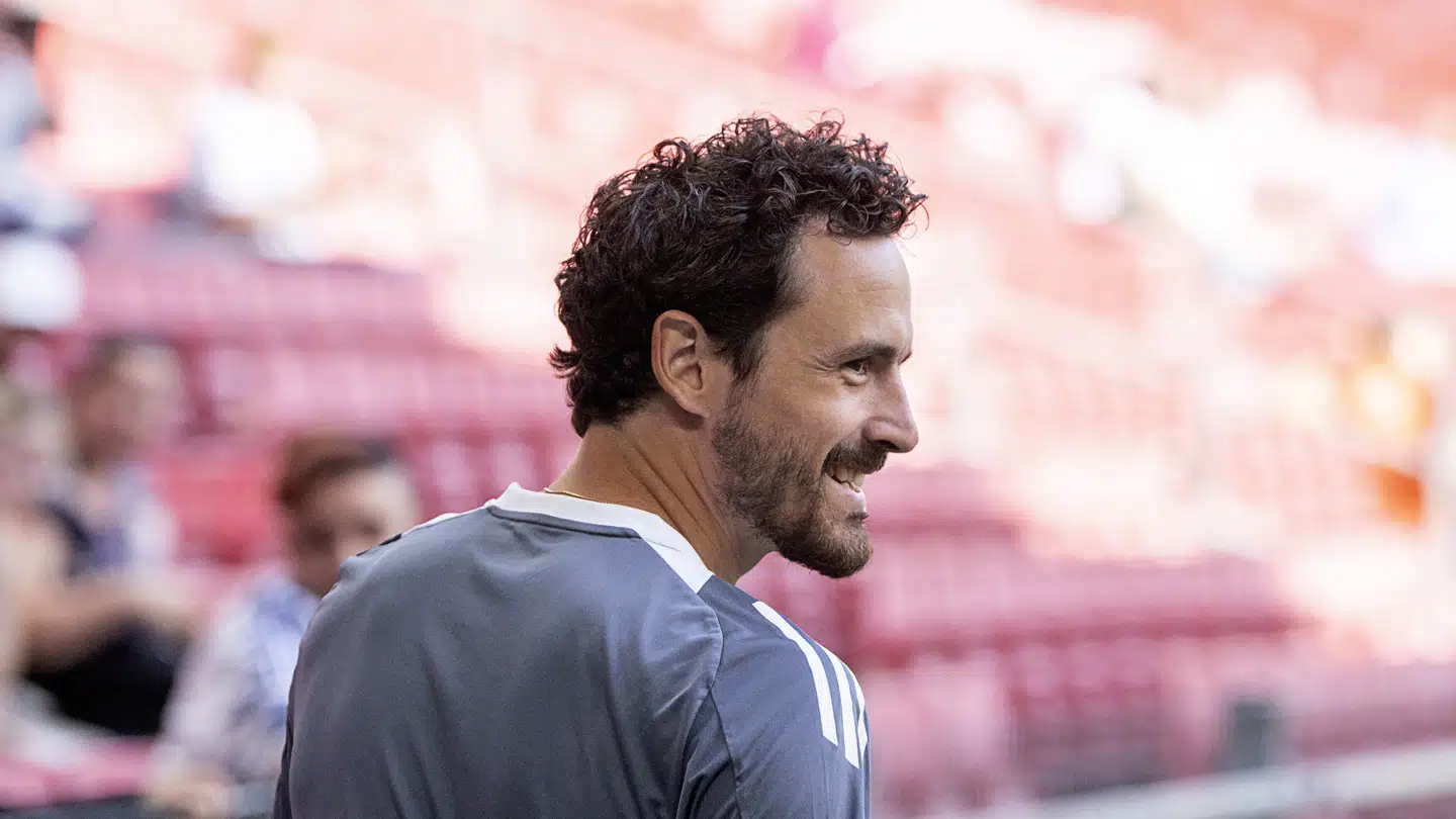 »Han har et lækkert hår, han scorer fjendens skår, sikke en fremtid han får,« lyder det i FCKs hyldestsang til Thomas Delaney. Kunne man forestille sig en lignende sang om en kvinde? Foto: Claus Bech, Scanpix