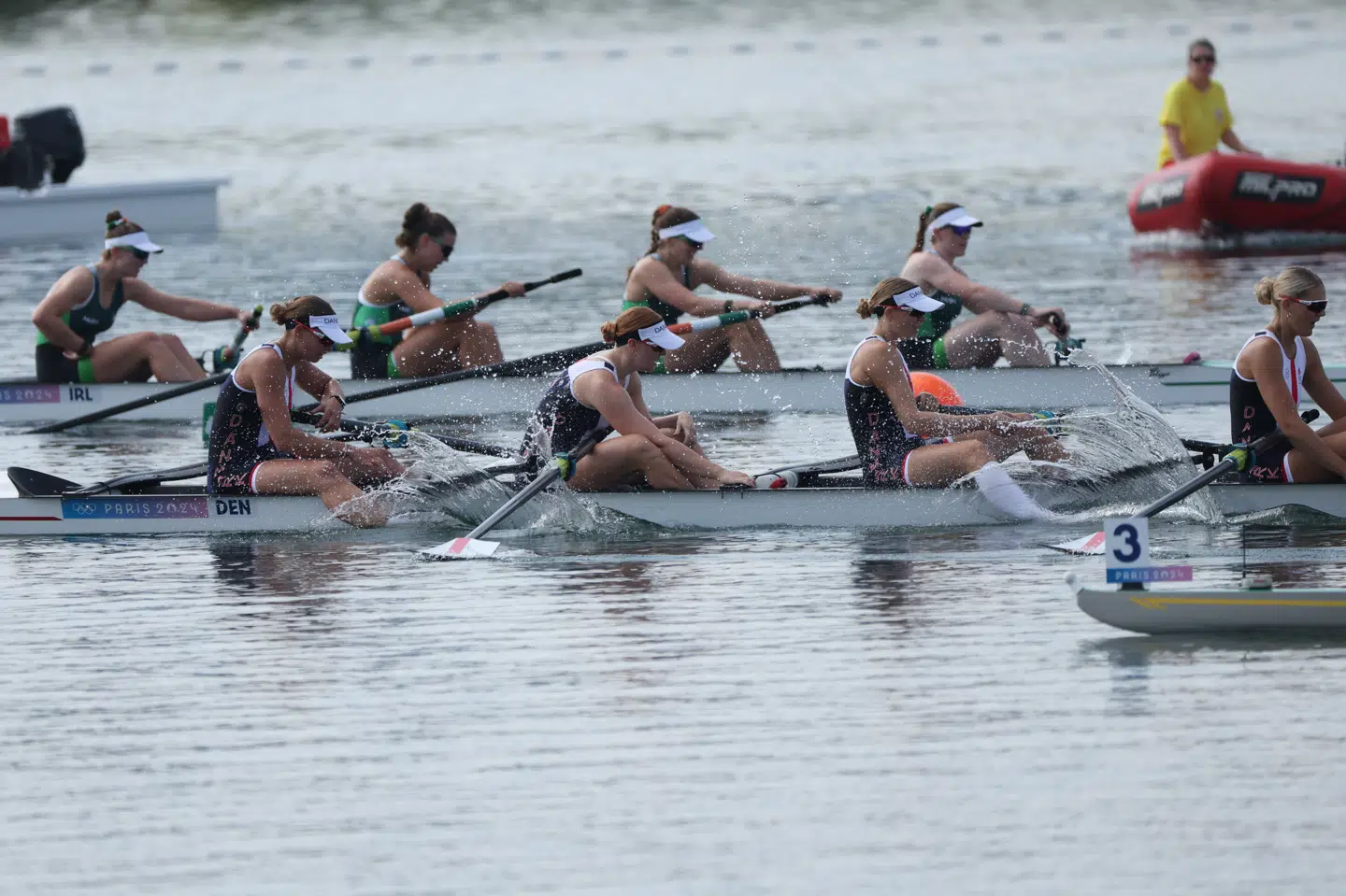 Den danske otter er blevet sat sammen i sidste øjeblik op til OL og sluttede også klart sidst blandt de deltagende nationer.