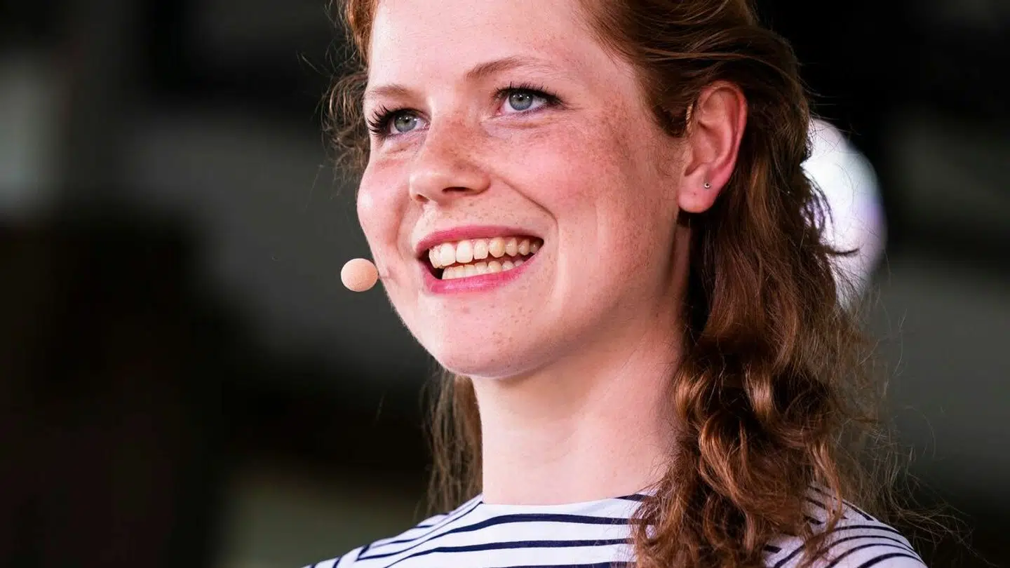 Isabella Arendt har hen over sommeren råbt op om, at skilsmisser skader børnene. Her ses hun til Folkdemødet i 2021. (Foto: Ida Marie Odgaard/Ritzau Scanpix)