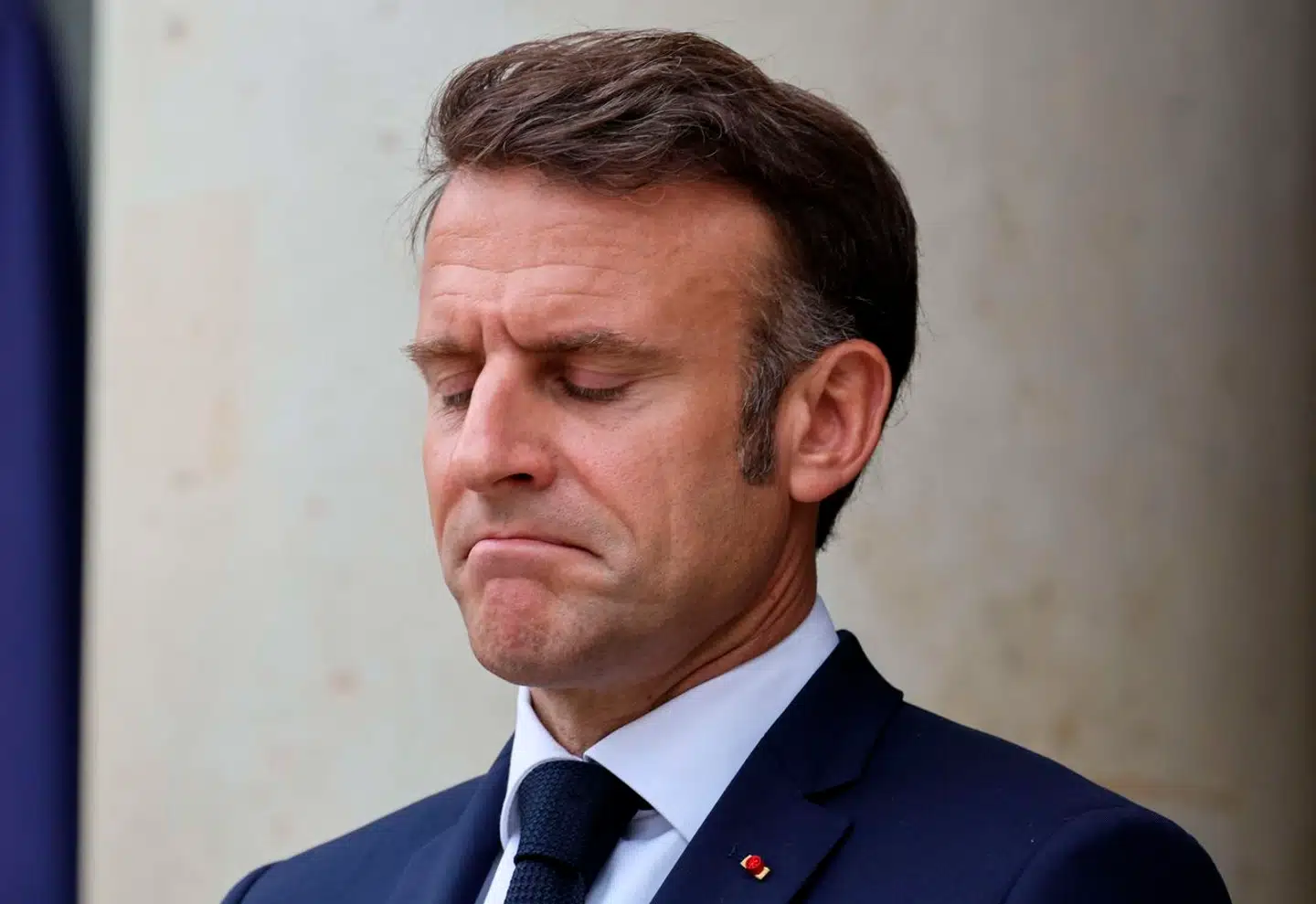 Frankrigs præsident, Emmanuel Macron, sover angiveligt kun mellem tre og fire timer hver nat. Arkivfoto: Ludovic Marin/AFP/Ritzau Scanpix