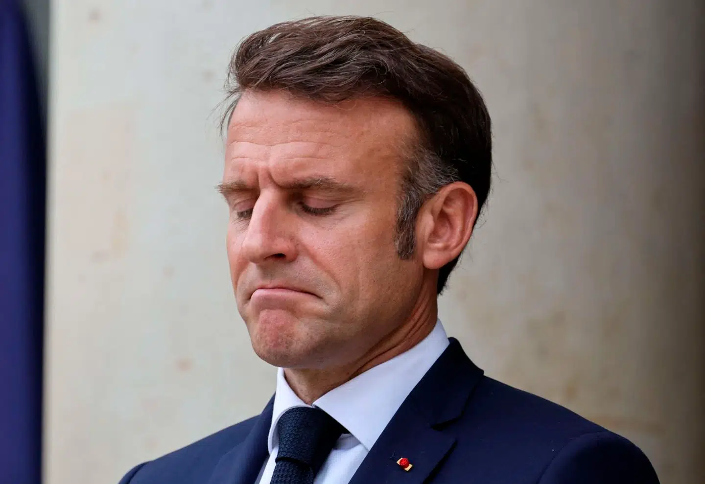 Frankrigs præsident, Emmanuel Macron, sover angiveligt kun mellem tre og fire timer hver nat. Arkivfoto: Ludovic Marin/AFP/Ritzau Scanpix