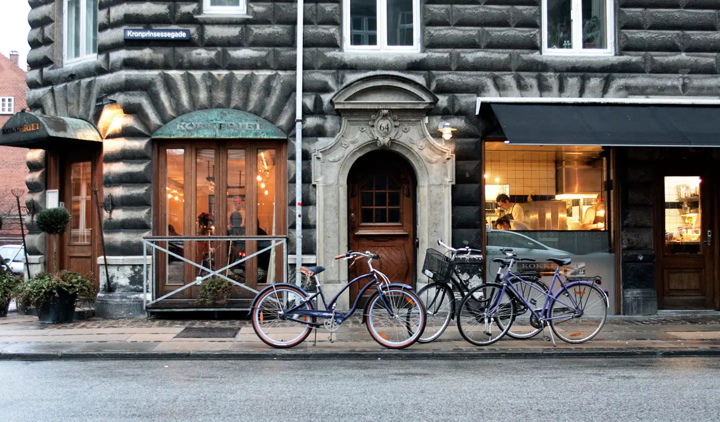 Restauranten Kokkkeriet i Kronprinsessegade.