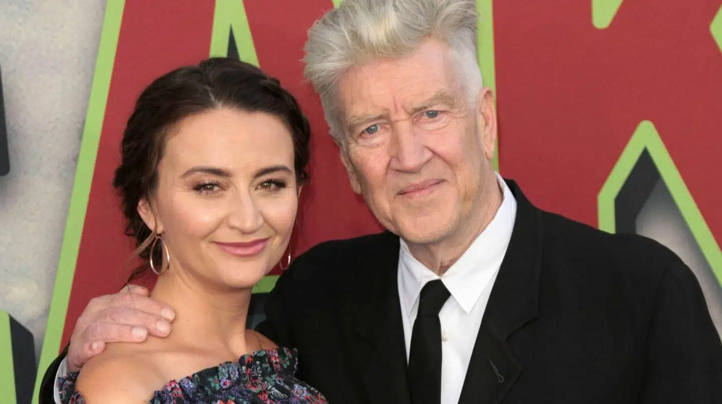 David Lynch med sin daværende hustru Emily Stofle i 2017.