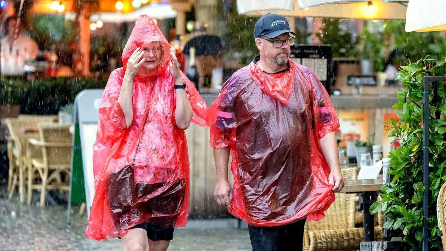 Efter et par flotte sommerdage venter en onsdag med kraftige byger.