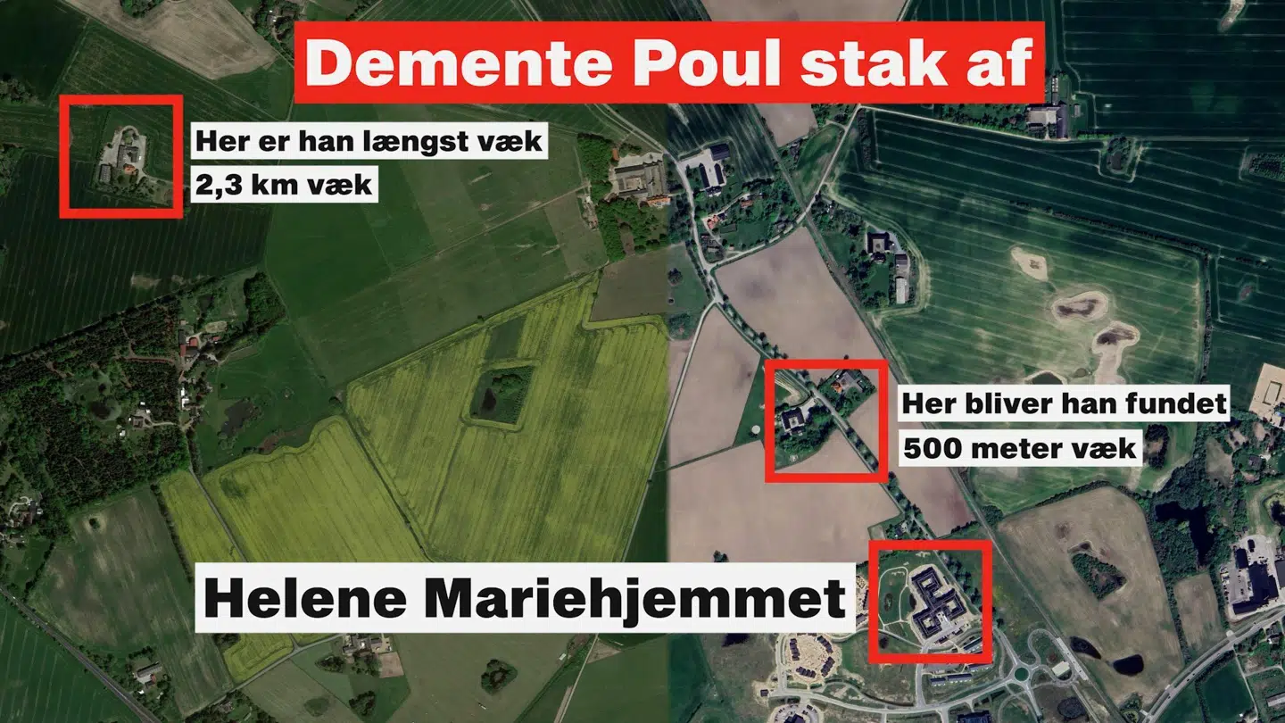 Da Janes mor kom for at besøge sin demente mand, var han ingen steder at finde.