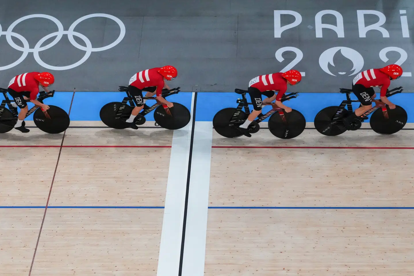 Det danske hold havde fart på undervejs i semifinalen mod Storbritannien, men det rakte ikke til en plads i guldduellen.