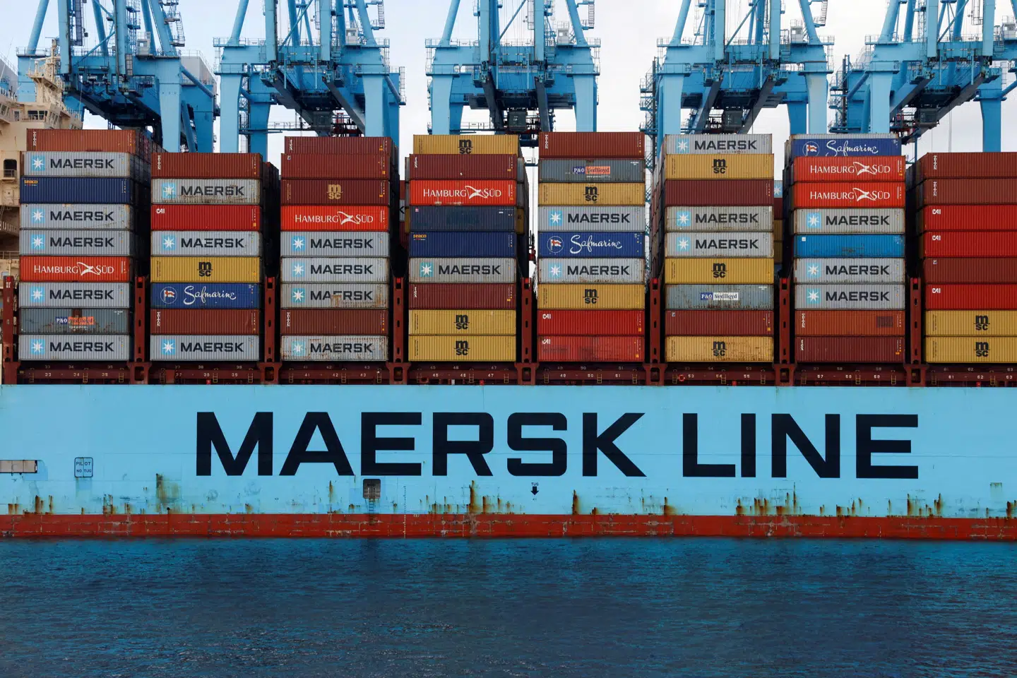 Mærsk har tjent cirka fire gange så meget i andet kvartal som rederiet gjorde i første kvartal. Det viser Mærsks regnskab. (Arkivfoto).