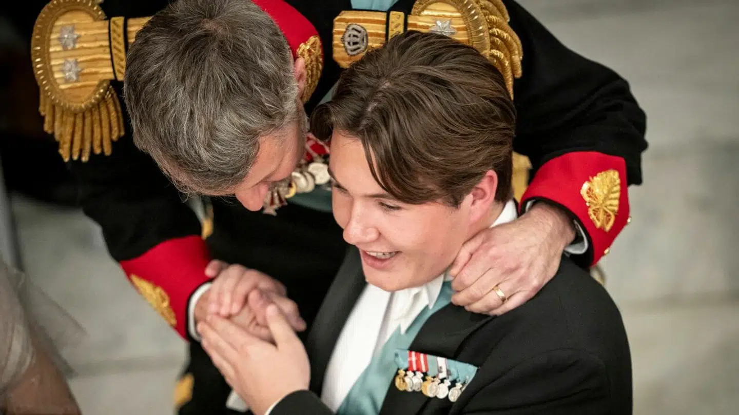 Som far, så søn. Både kong Frederik og kronprins Christian har været på Smukfest gennem tiden. Foto: Mads Claus Rasmussen/Ritzau Scanpix