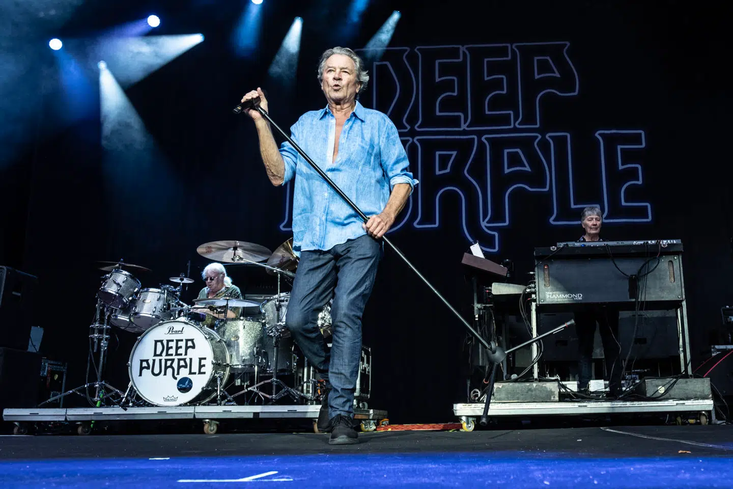 Medlemmerne i Deep Purple er alle ved snart at runde de 80 Är. Og det kunne mÊrkes torsdag aften pÄ Smukfests hovedscene.