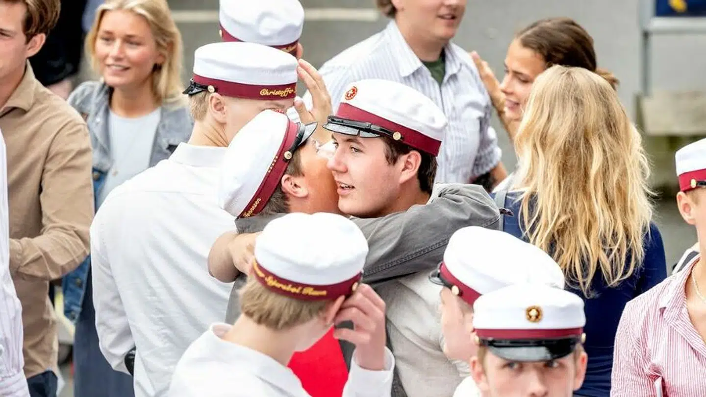 Kronprins Christian, da han i slutningen af juni skulle køre studenterkørsel.