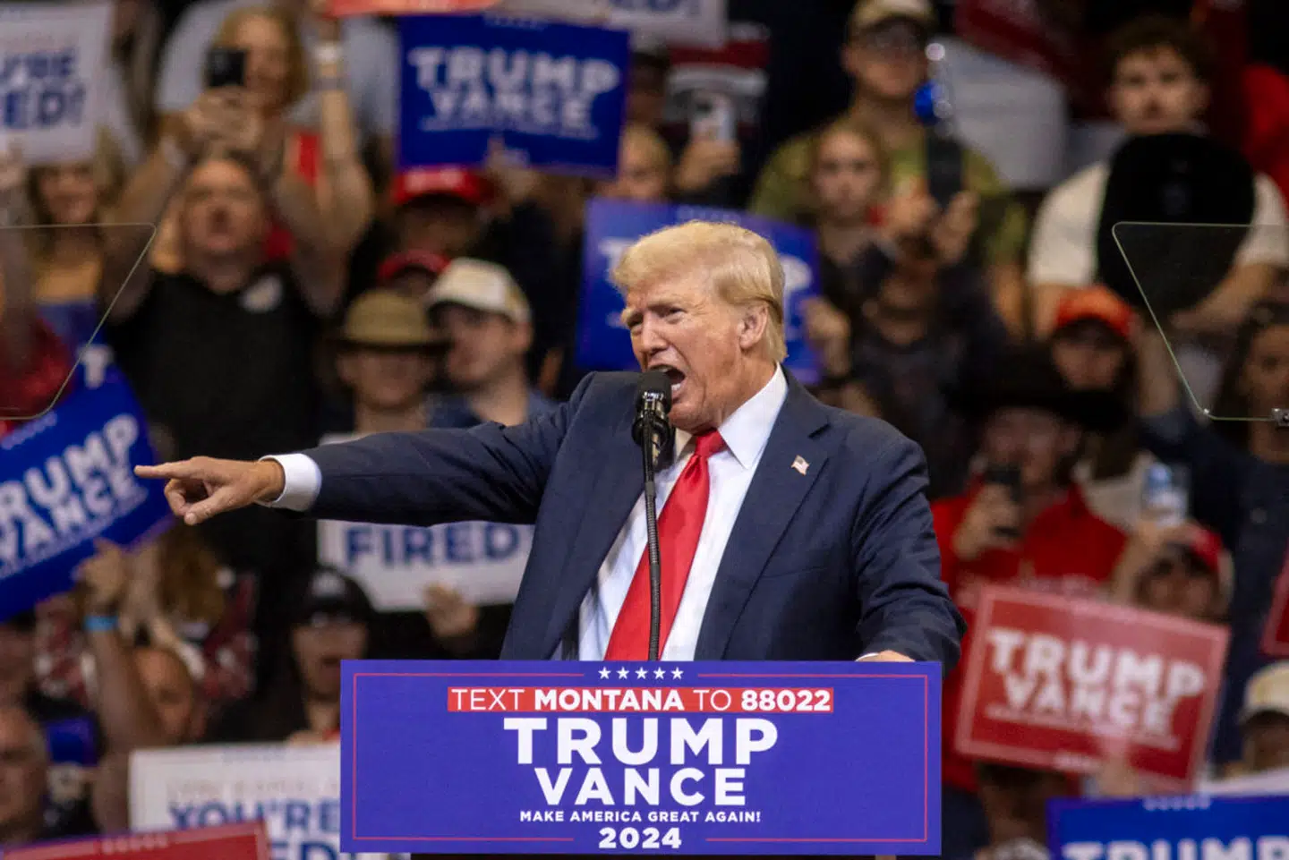 Rusland vil angiveligt helst have endnu en præsidentperiode med Donald Trump, mens Iran hellere vil have Kamala Harris.