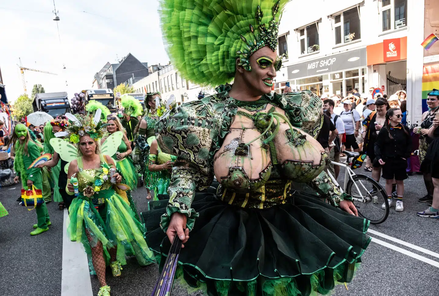 Jan E. Jørgensen ville nok ikke gå med ved Copenhagen Prides parade på lørdag, selv hvis han var hjemme.