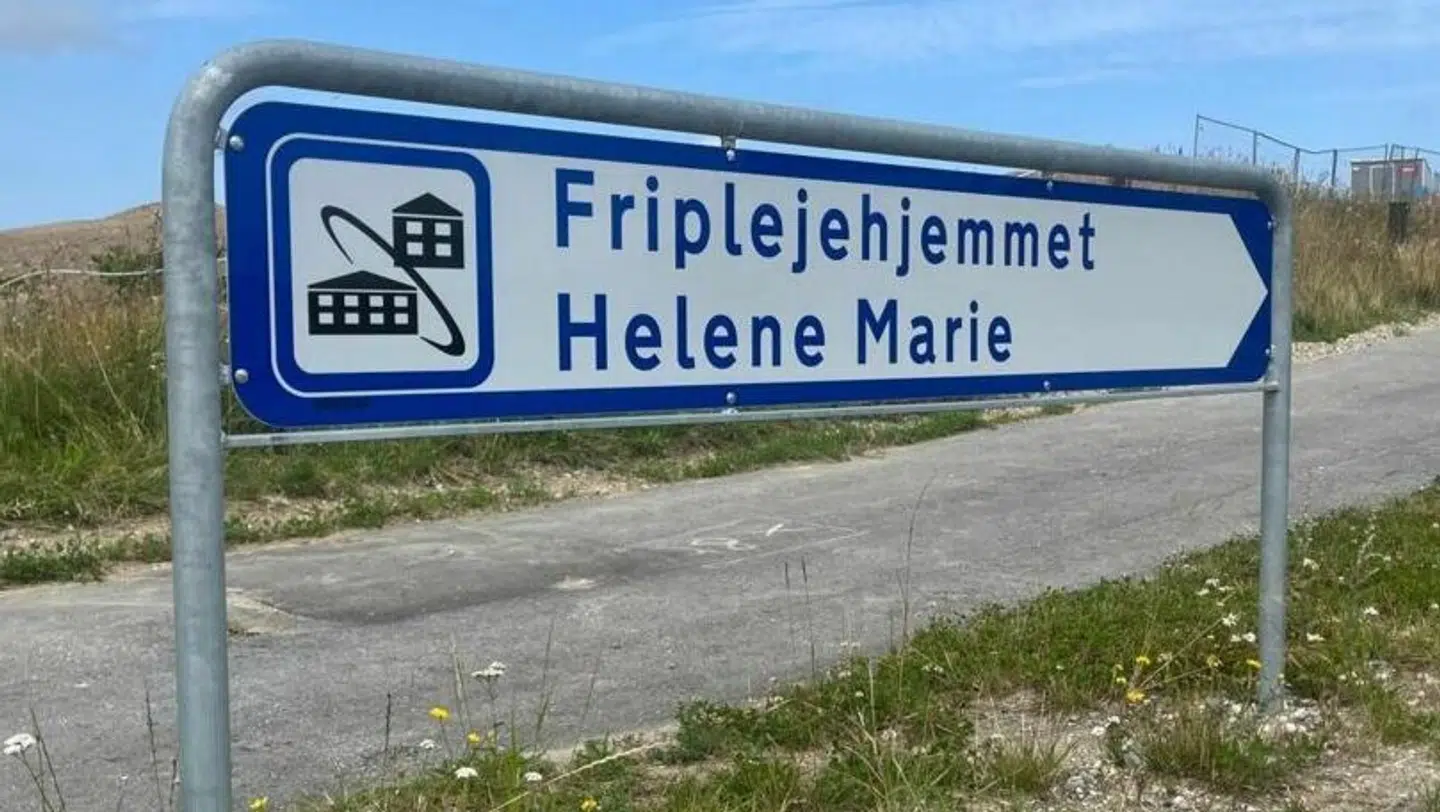 Helene Mariehjemmet ligger i Helsinge, Nordsjælland. Flere tidligere medarbejdere stiller nu en hård kritik af det relativt nyåbnede plejehjem. Foto: Privat