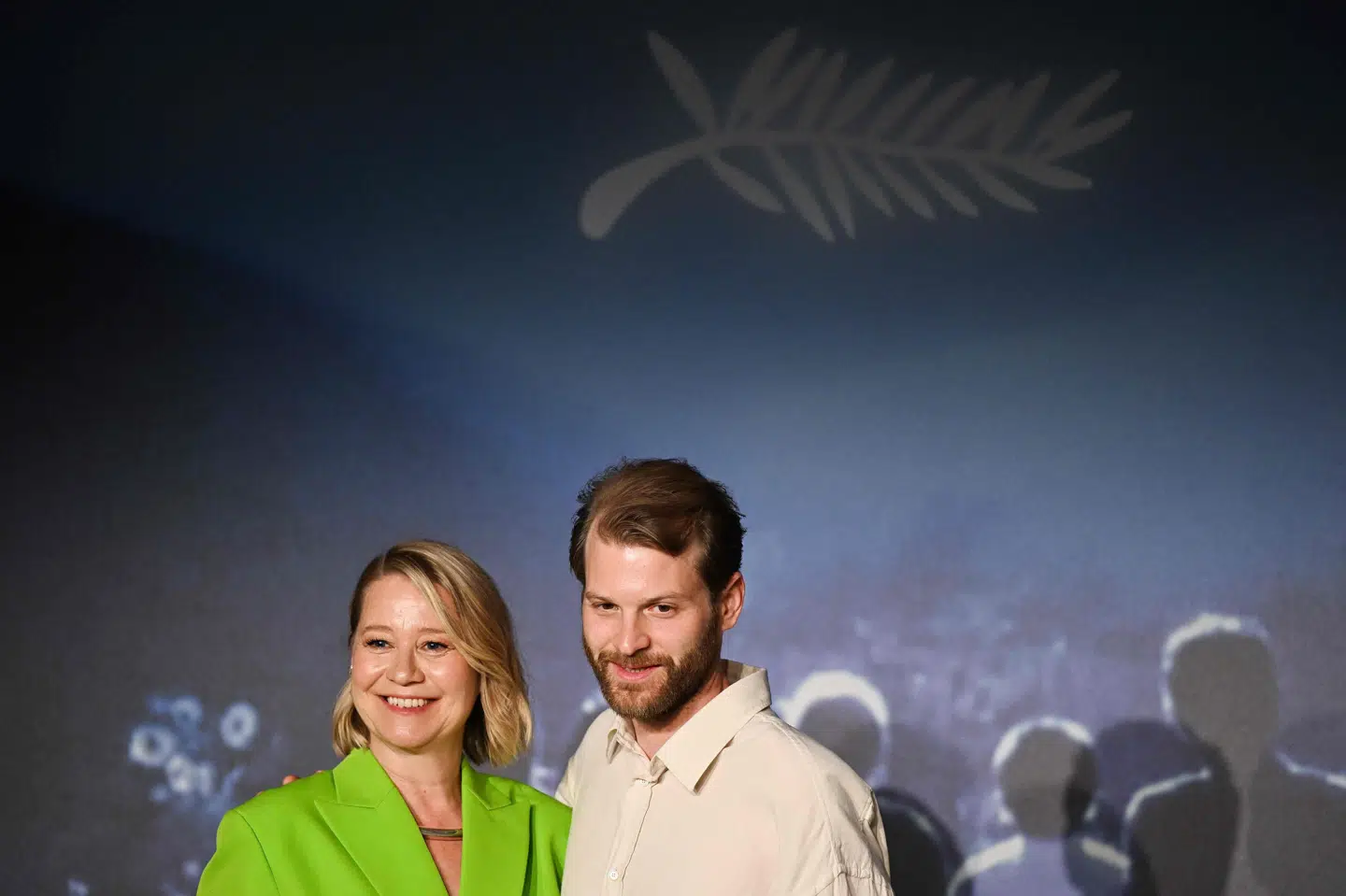 Skuespiller Trine Dyrholm og instruktør Magnus von Horn præsenterede på filmfestivalen i Cannes filmen "Pigen med nålen", der nu er shortlistet til European Film Award. (Arkivfoto).