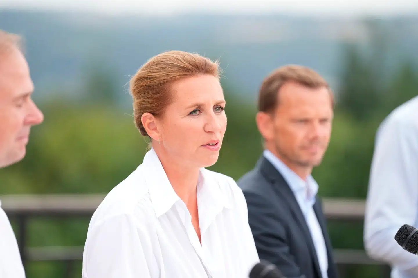Socialdemokratiet holdt onsdag sommergruppemøde og svarede på en stribe spørgsmål om lavere stigningstakt i pensionsalderen.