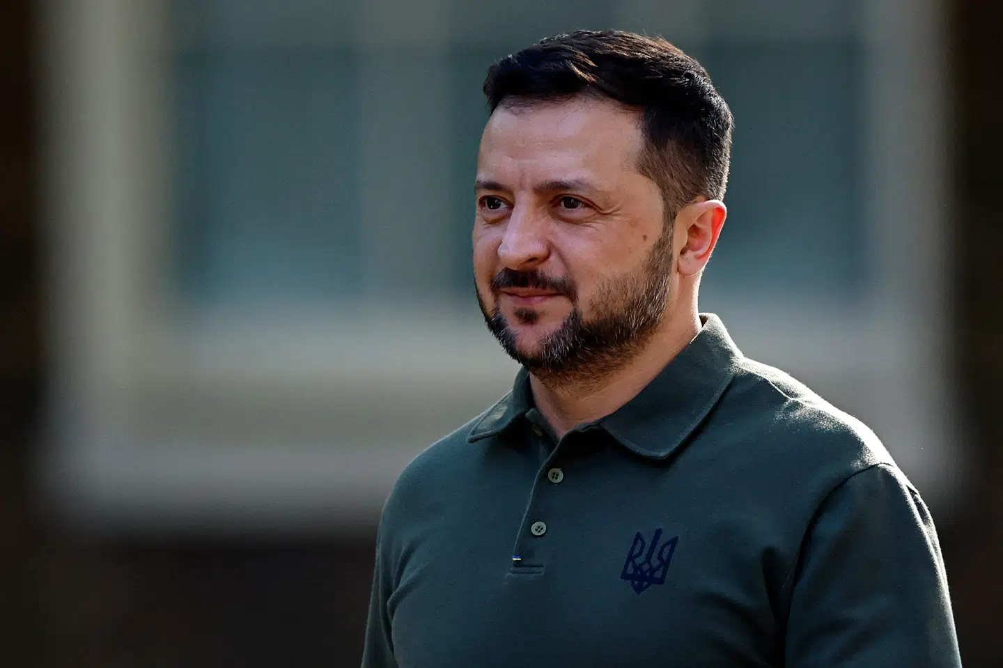 - Vores fremrykning i Kursk-regionen er gået godt i dag, siger Volodymyr Zelenskyj. Her ses han under besøg i London i juli. (Arkivfoto).