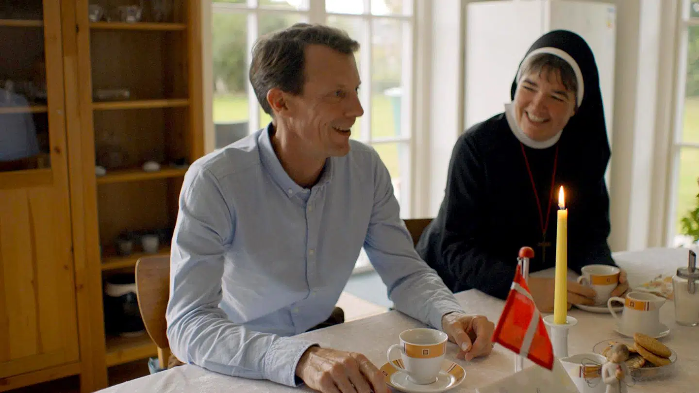 Billede fra dokumentaren med prins Joachim.