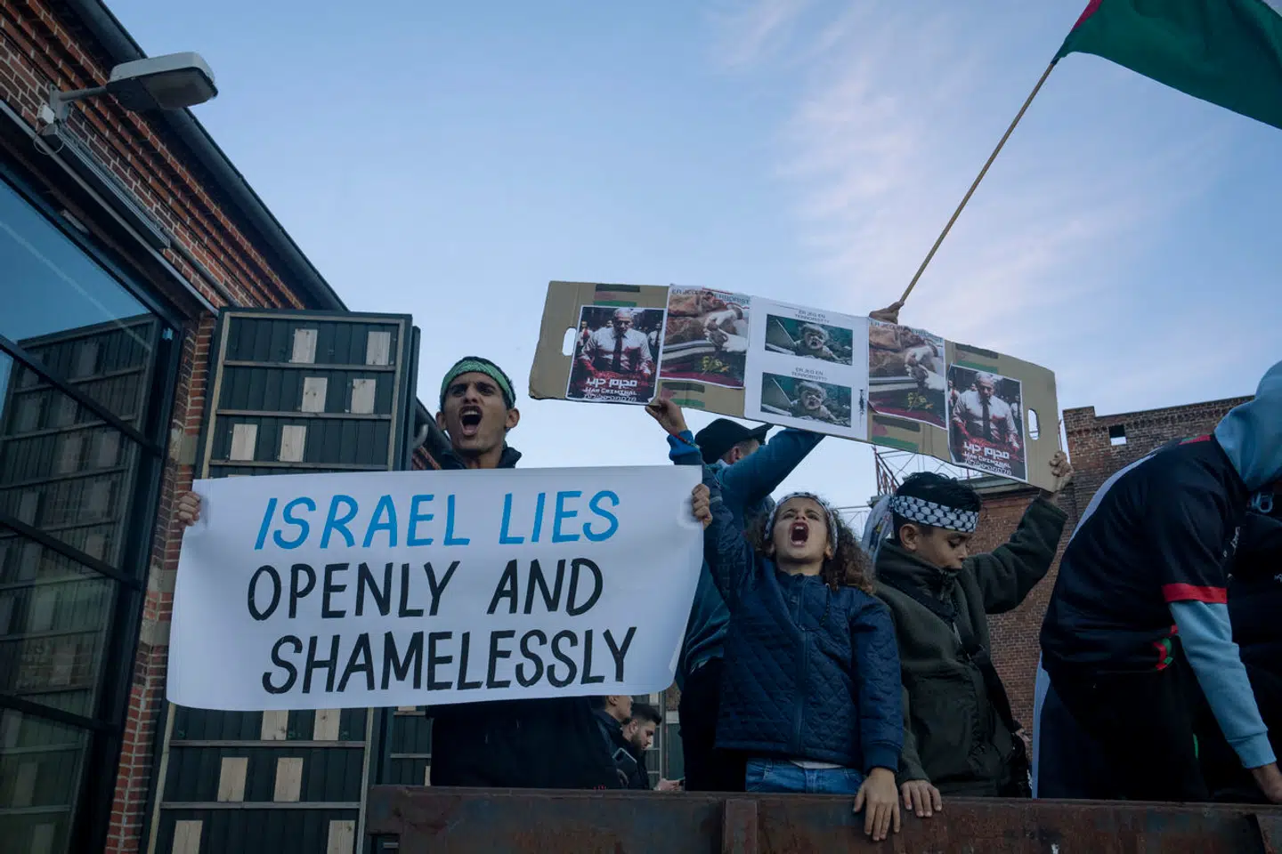 Pro-palæstinensisk demonstration i København. I forhold til Gazakrigen mener både højrefløjen og venstrefløjen, at medierne ukritisk videregiver oplysninger eller direkte lyver. Arkivfoto: Liv Latricia Habel, Scanpix