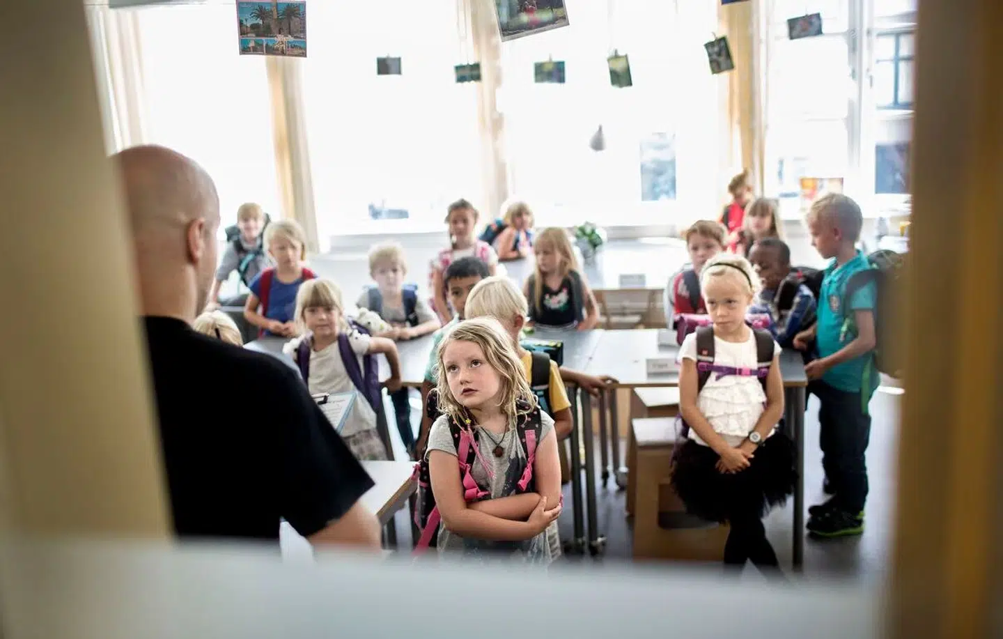 De ældste fra Generation Z kan se tilbage på en skolegang med cirka 8-16 på skemaet fem dage om ugen. Er det ikke for meget, spørger Bernard C. R. Rosic i et af ugens læserbreve. Arkivfoto: Niels Ahlmann Olesen, Scanpix