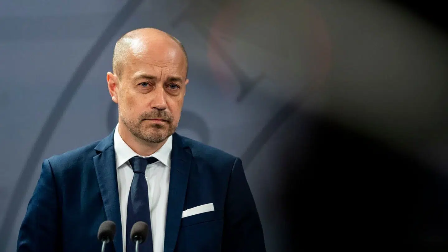 Magnus Heunicke blev eksponeret enormt som sundhedsminister under coronakrisen i 2020/2021. Her til et pressemøde.