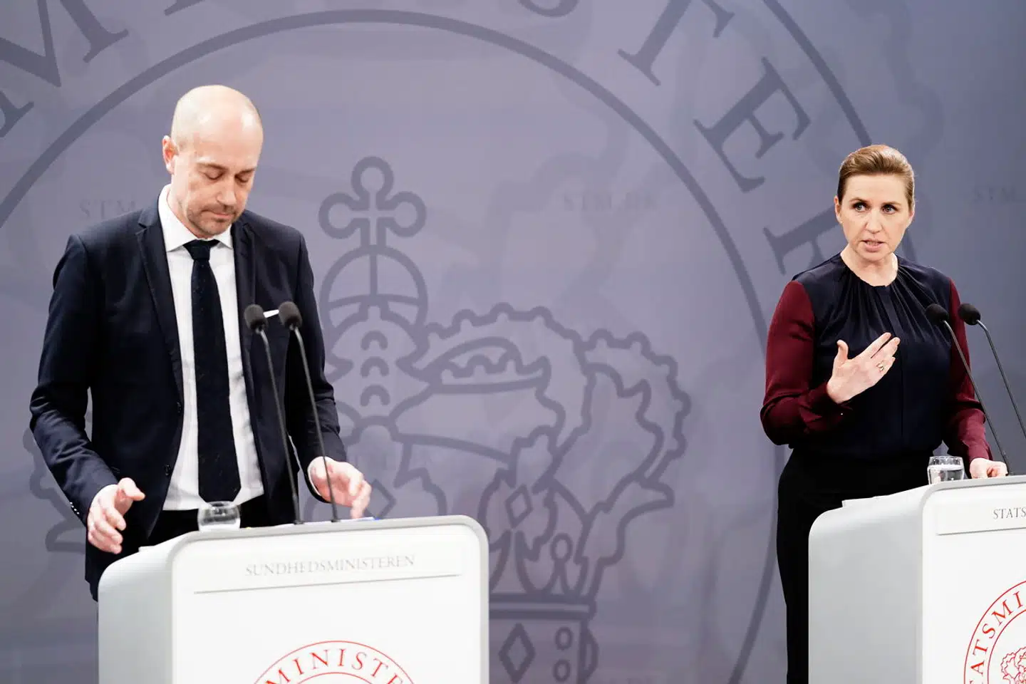 Under coronapressemøder stod Magnus Heunicke (S) i sin rolle som sundhedsminister ofte side om side med statsminister Mette Frederiksen.