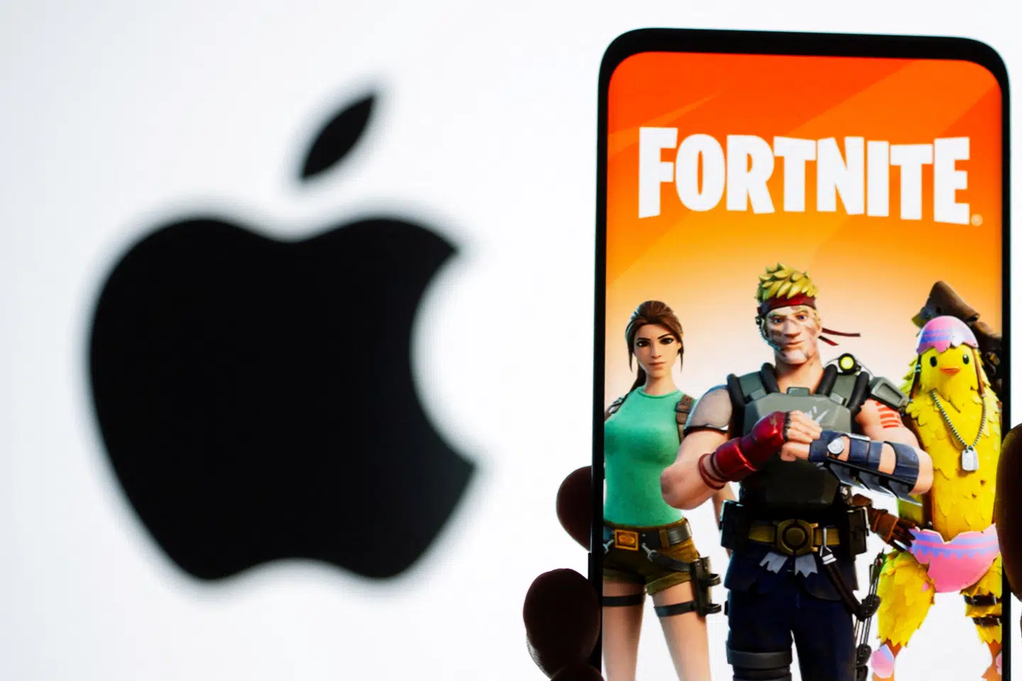 Videospillet Fortnite blev i 2020 fjernet som mobilspil fra Apple og Googles app-butikker oven på stridigheder om betalingsgebyrer. (Arkivfoto).
