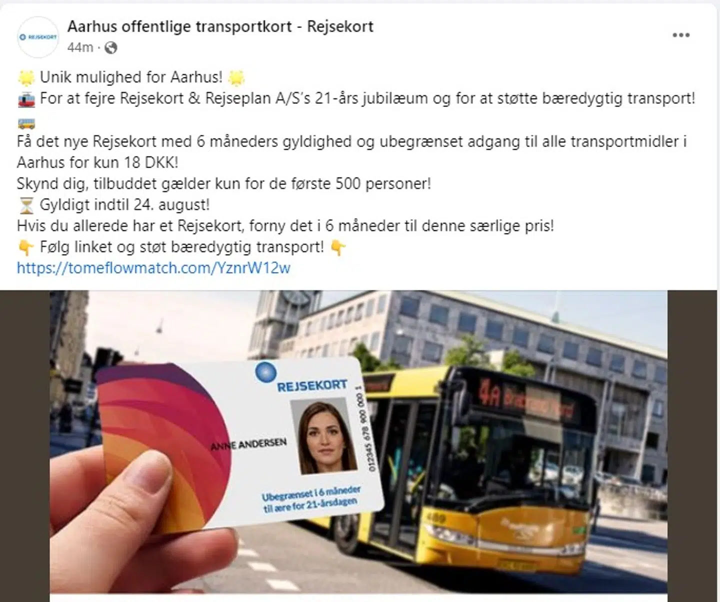 Sådan ser svindelopslaget ud.