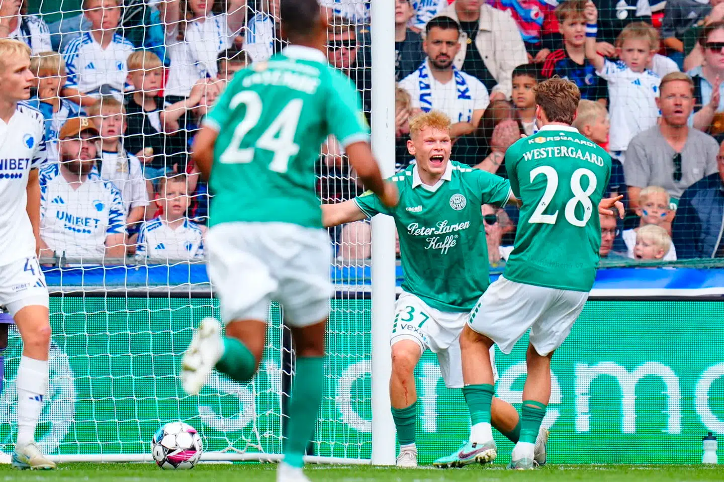 Superligakampen mellem FC København og Viborg FF i Parken i København søndag den 18. august 2024.