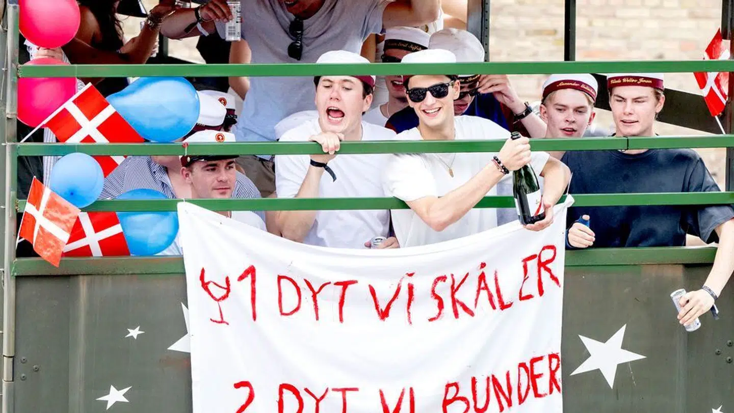 Kronprins Christian blev student i juni.