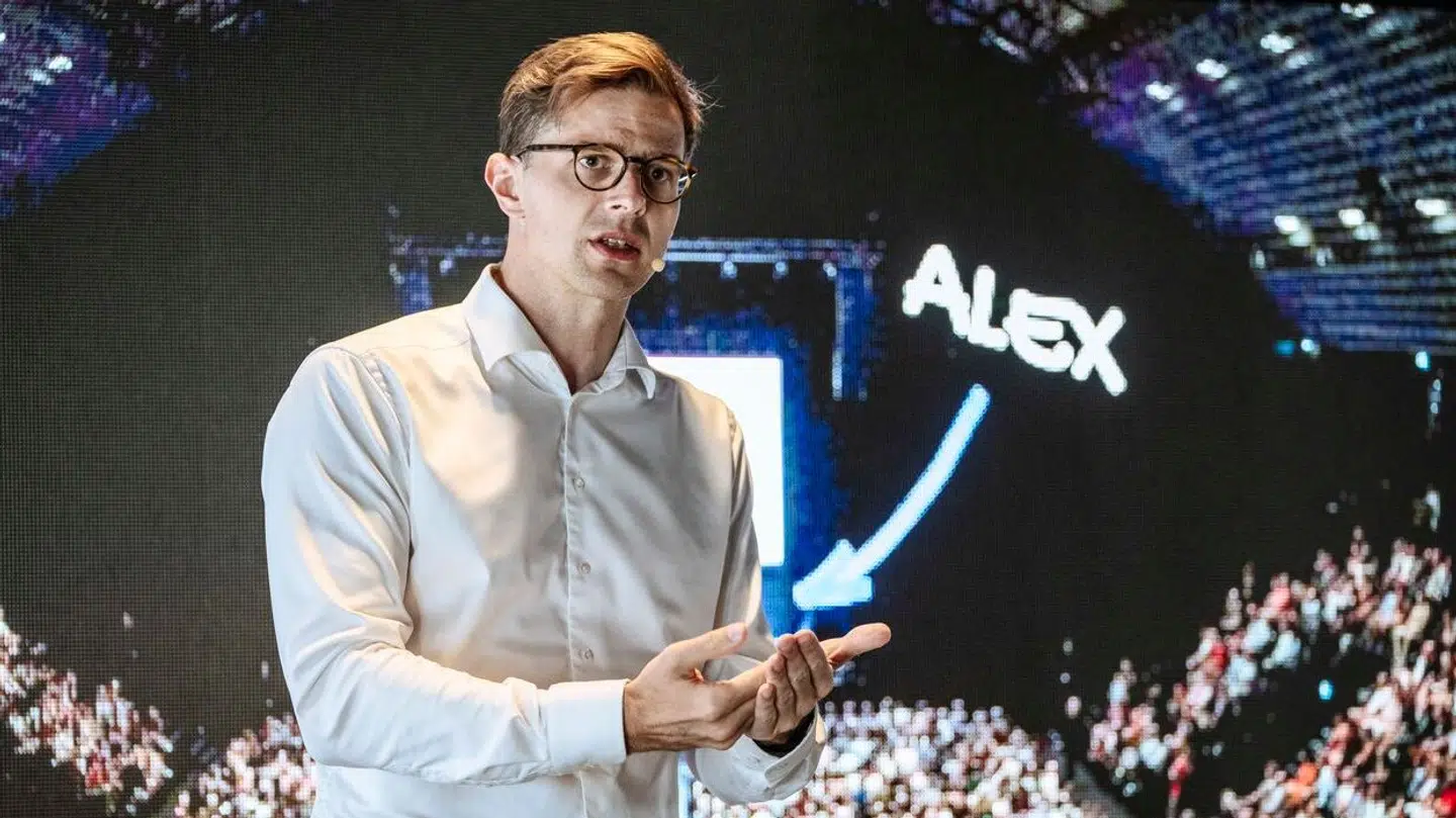 For mindre end et halvt år siden kunne Alex Vanopslagh nærmest på vandet. Men bare få måneder senere må Liberal Alliance konstatere, at det går op og ned ishowbiz og dansk politik. Foto: Thomas Traasdahl/Ritzau Scanpix