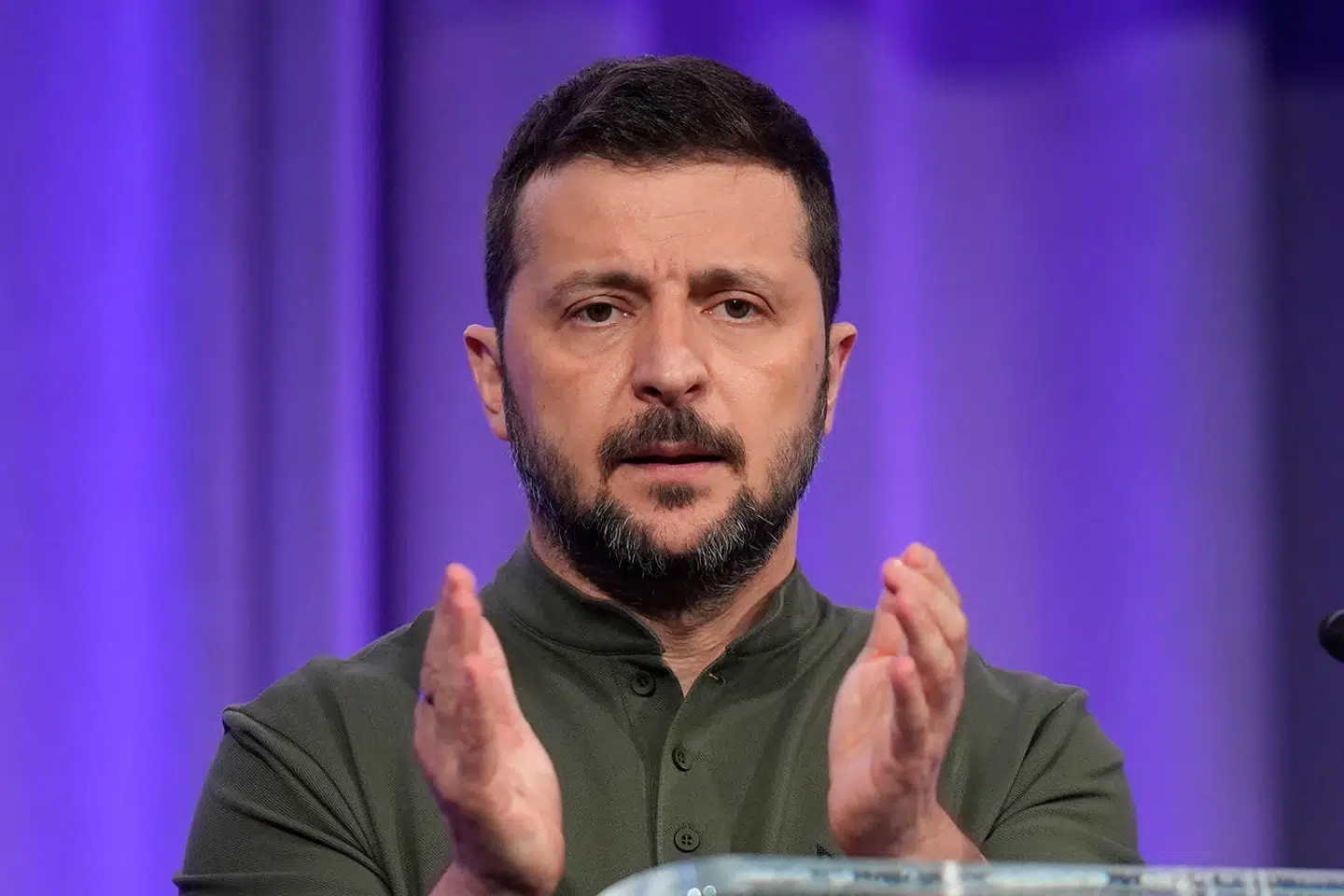 Den ukrainske præsident Volodymyr Zelenskyj har ikke meget at klappe af endnu, ifølge Peter Viggo.