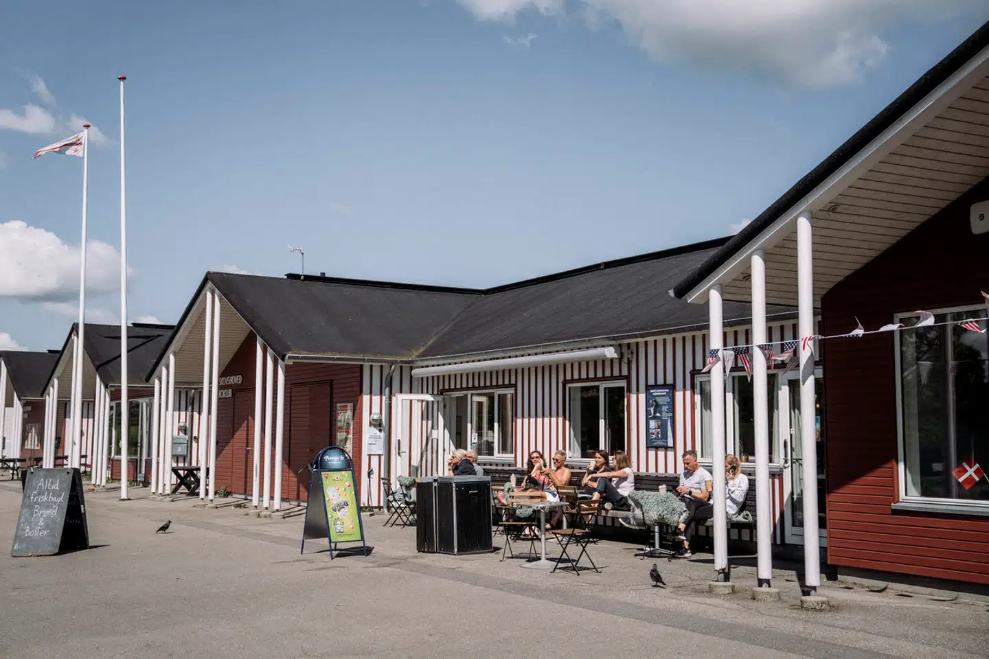 Havbadet i Gentofte har man ikke kunnet bade i længe. Det ser ikke ud til, at man kan komme til det foreløbig.