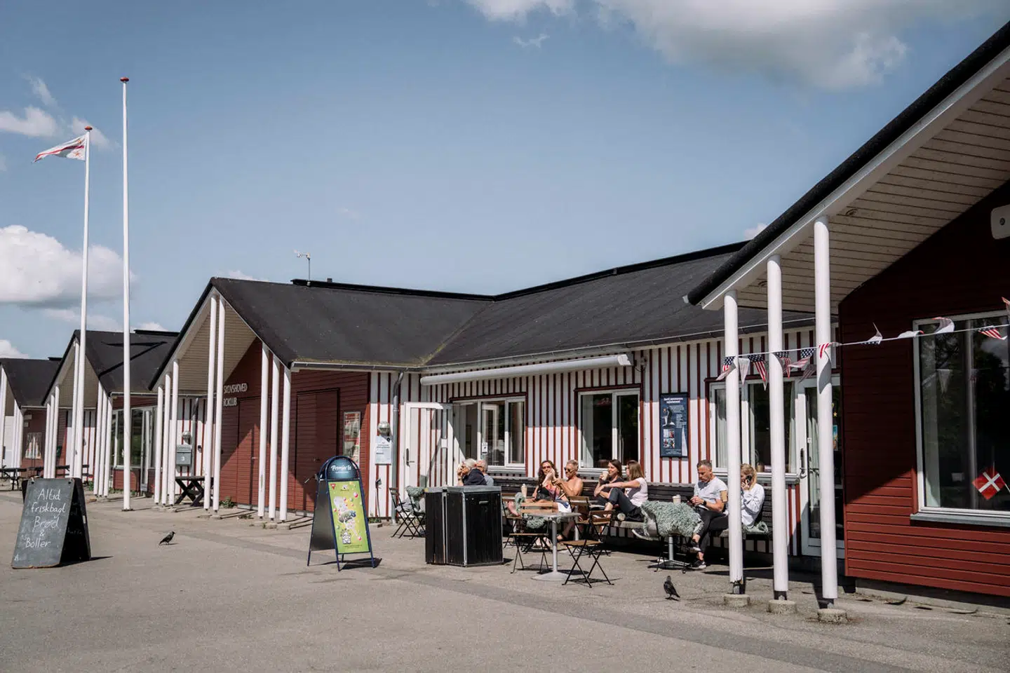 Havbadet i Gentofte har man ikke kunnet bade i længe. Det ser ikke ud til, at man kan komme til det foreløbig.