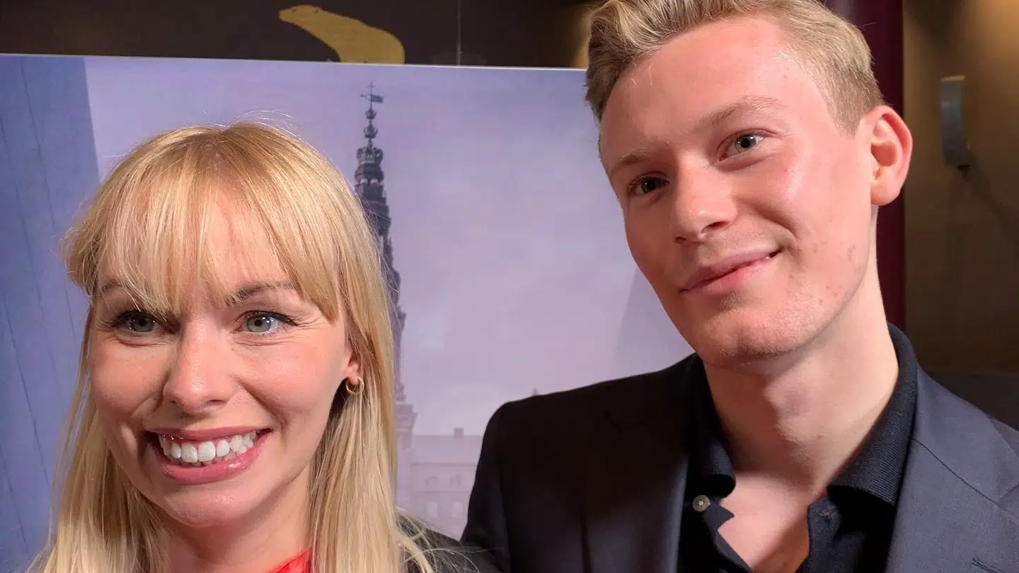 Jenna og Albert skal til efteråret være forældre til en lille pige.