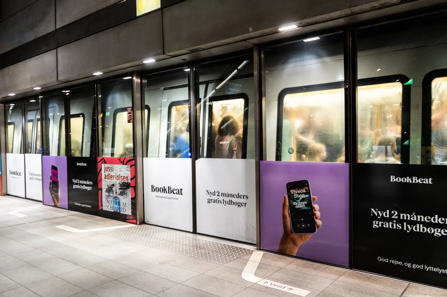 Onsdag aften er metrolinjerne M1 og M2 ude af drift, mens beredskabet undersøger røglugt på strækning mellem Frederiksberg og Nørreport. (Arkivfoto).
