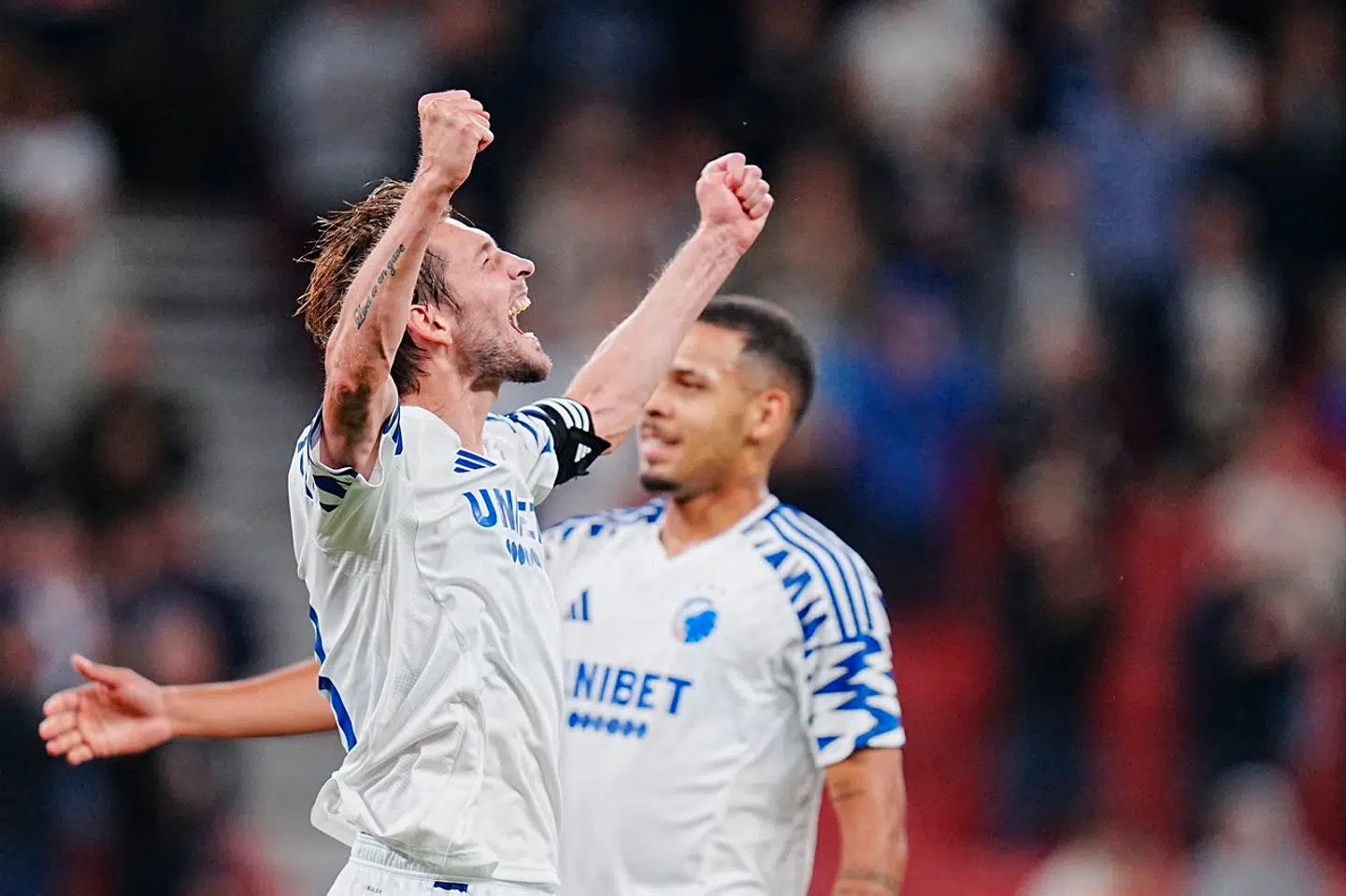 Conference League kvalifikationskampen mellem FC København og Kilmarnock FC i København torsdag den 22. august 2024.