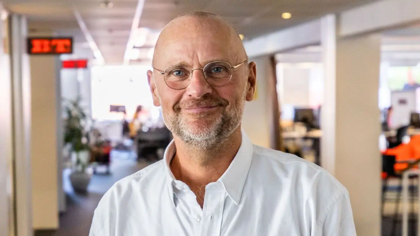 Portræt billeder af Henrik Qvortrup på B.T. redaktionen. August 2020