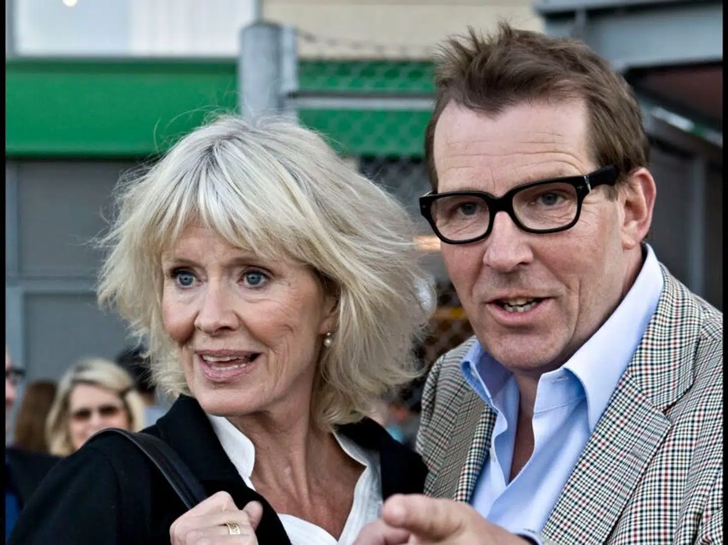 Søren Østergaard med hustruen Lisbet Lundquist.