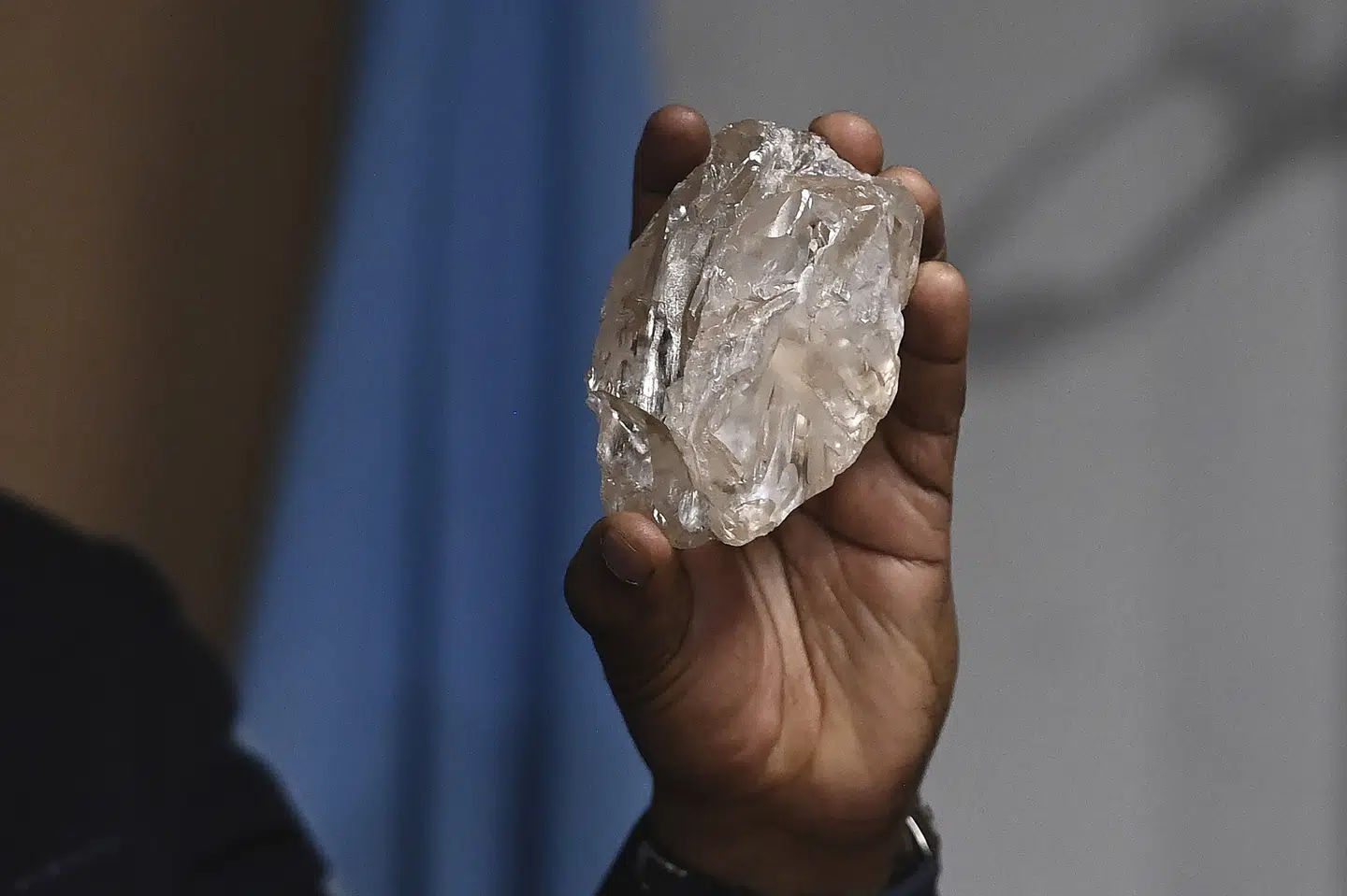 Torsdag blev den største diamant, der nogensinde er fundet i Botswana, og den største diamant, der er fundet i 119 år, vist frem i Botswana. (Arkivfoto).