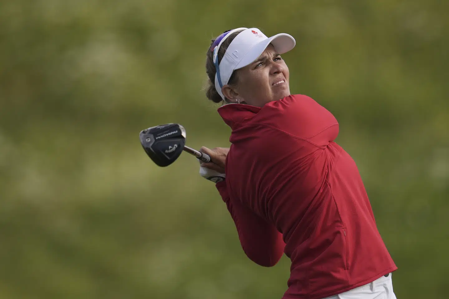 Nanna Koerstz Madsen lavede lørdag hele seks birdies, men også fire bogeys på The Old Course. (Arkivfoto).