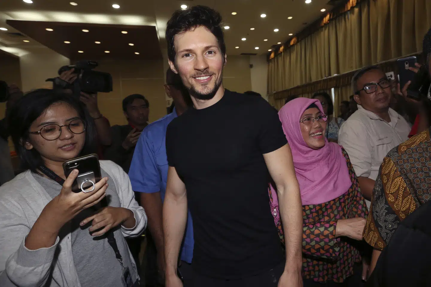 Telegram-stifter Pavel Durov er ifølge en fransk tv-station anholdt i en lufthavn nord for Paris. (Arkivfoto)