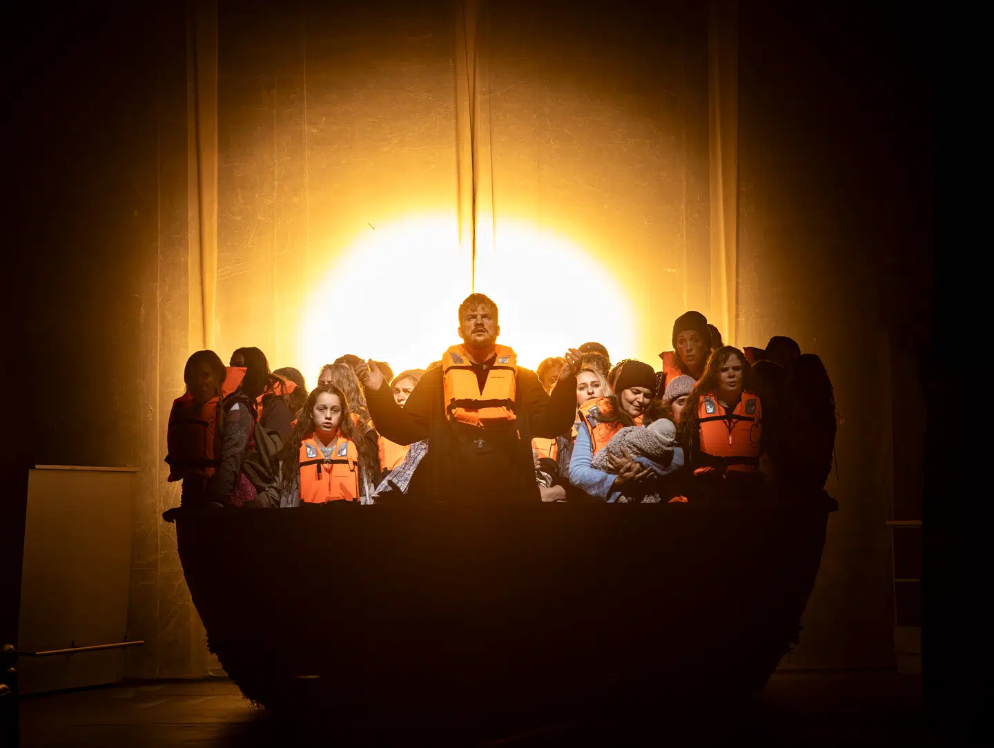 »The Greek Passion« i Den Jyske Opera blev lige passioneret nok i de sidste minutter, skriver Berlingskes anmelder.