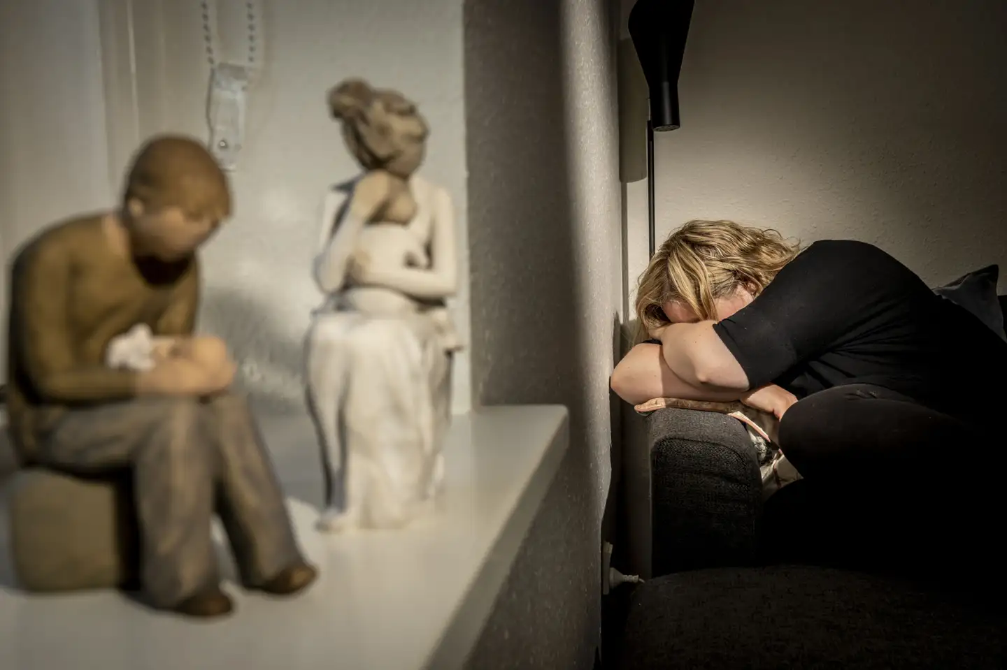 Danske forskere påviser høj risiko for depression ved et samspil mellem neurotiske personlighedstræk og en særlig sammensætning af serotonin i hjernen. (Arkivfoto).