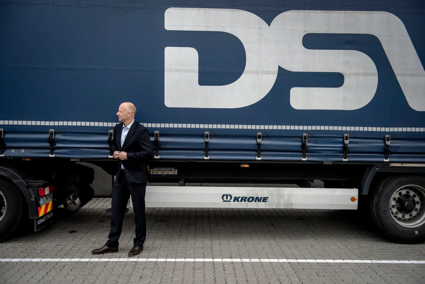 Selvom virksomheden har taget afstand fra russiske transportruter, har DSV alligevel fragtet gennem Rusland. På billedet er det administrerende direktør for DSV Jens H. Lund.