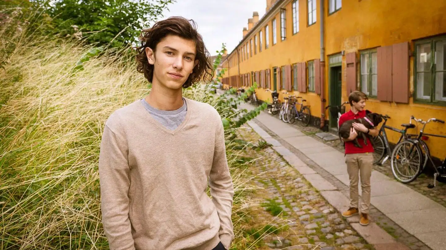 Grev Nikolai da han var 17 år.