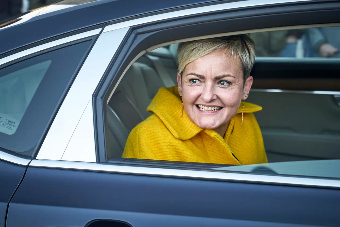 Mette Frederiksen (S) præsenterer de nye ministre i SVM-regeringen på Amalienborg torsdag den 15. december 2022. Pernille Rosenkrantz-Theil