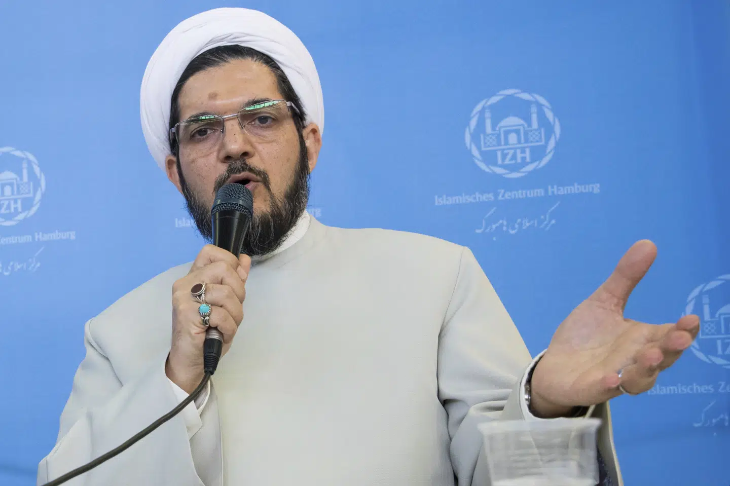 Her ses Mohammad Hadi Mofatteh i 2018, da han blev direktør for IZH. (Arkivfoto).