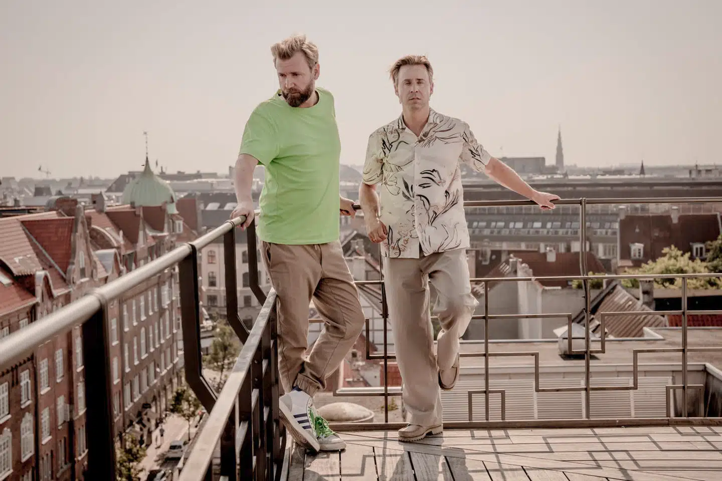 Sune tv. og Andreas Gylling Æbelø.