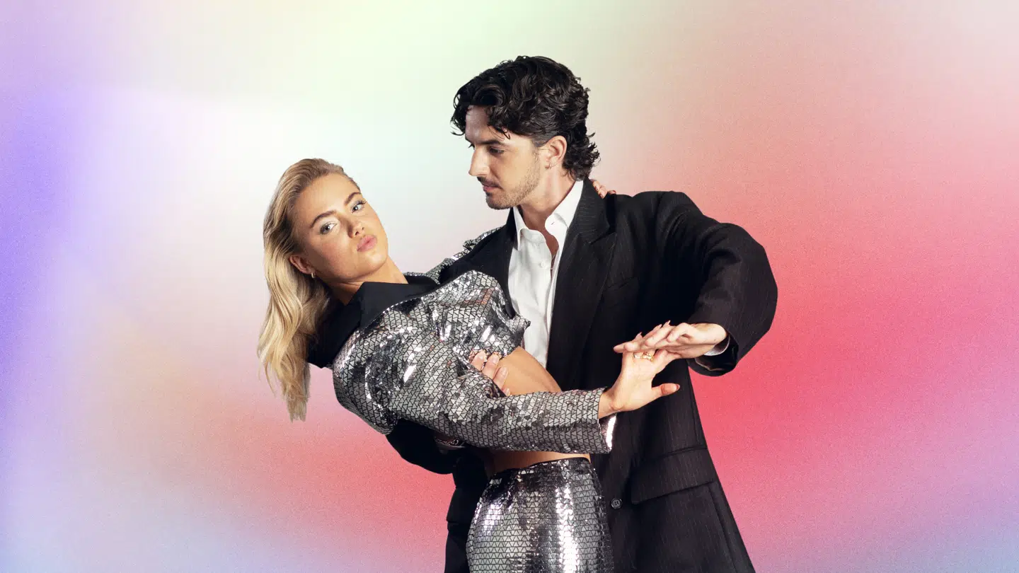 Influencer og skuespiller Anna Munch og danser Eugen Miu vandt 'Vild med dans' i 2024.